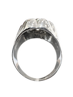 Old Mine Cut Diamond Ring