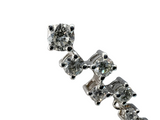 18K White Gold Diamond Pendant