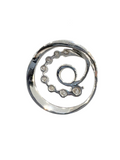 18K White Gold Diamond Pendant By Destinee