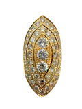 18K Yellow Gold Diamond Ring