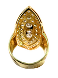 18K Yellow Gold Diamond Ring