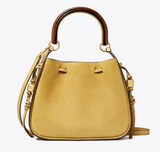 Tory Burch Miller Suede Cinch Leather Bag