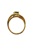Blue Sapphire Diamond Ring
