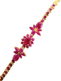 Yellow Gold Ruby Bracelet