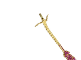 Yellow Gold Ruby Bracelet