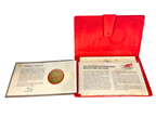 25th Medalic First Day Cover