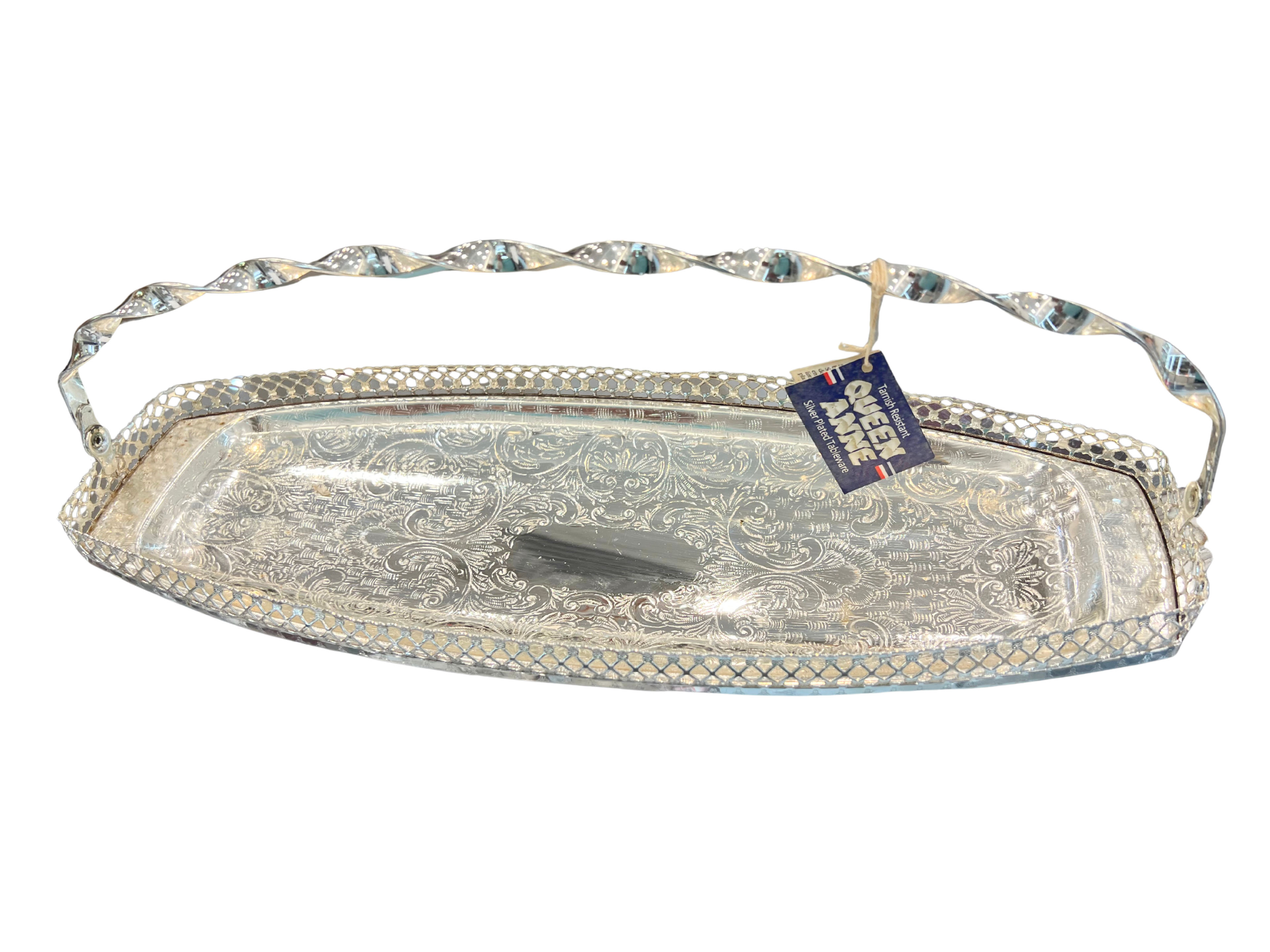 Queen Anne Silver Tray
