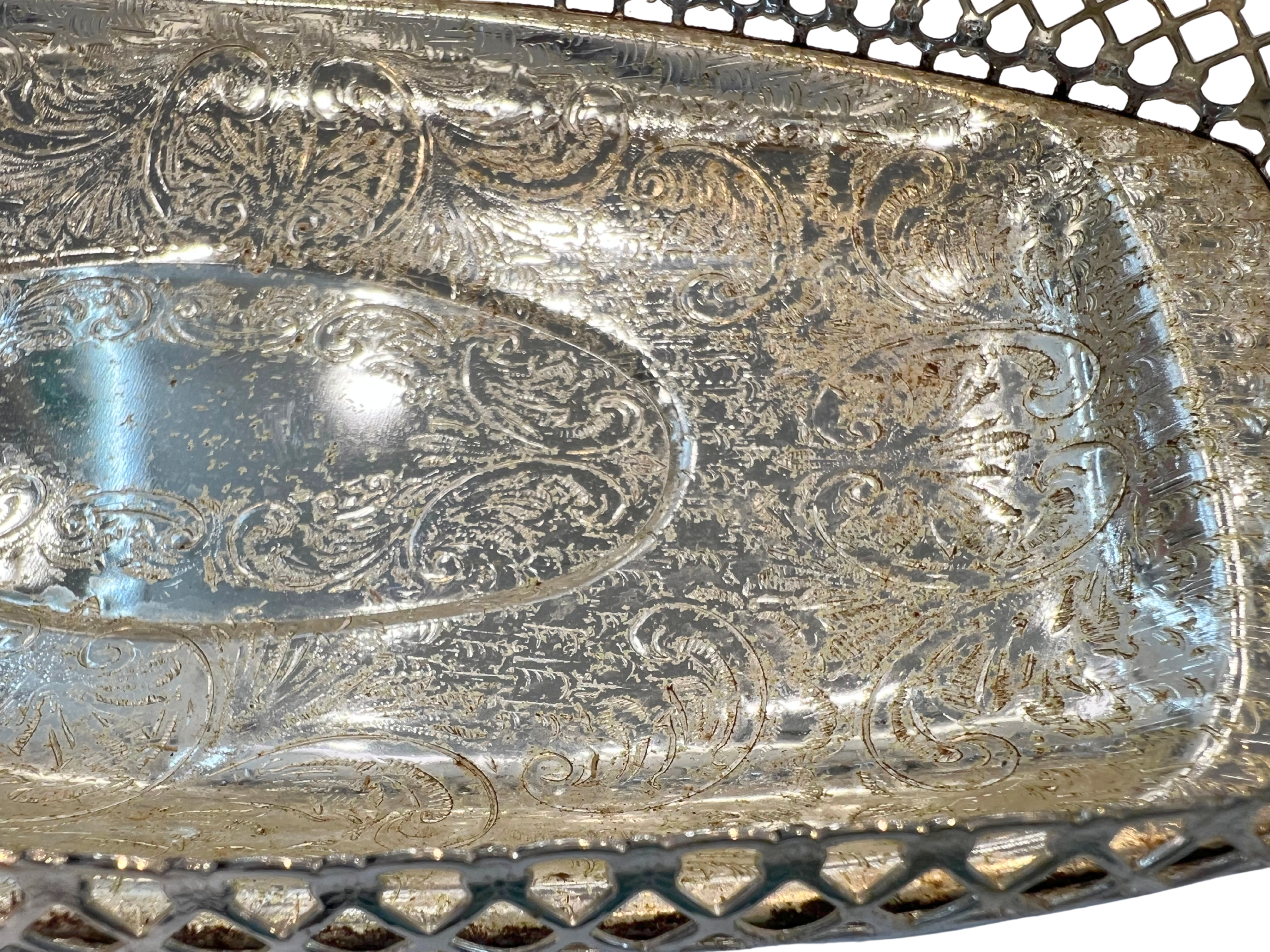 Queen Anne Silver Tray Secondary image