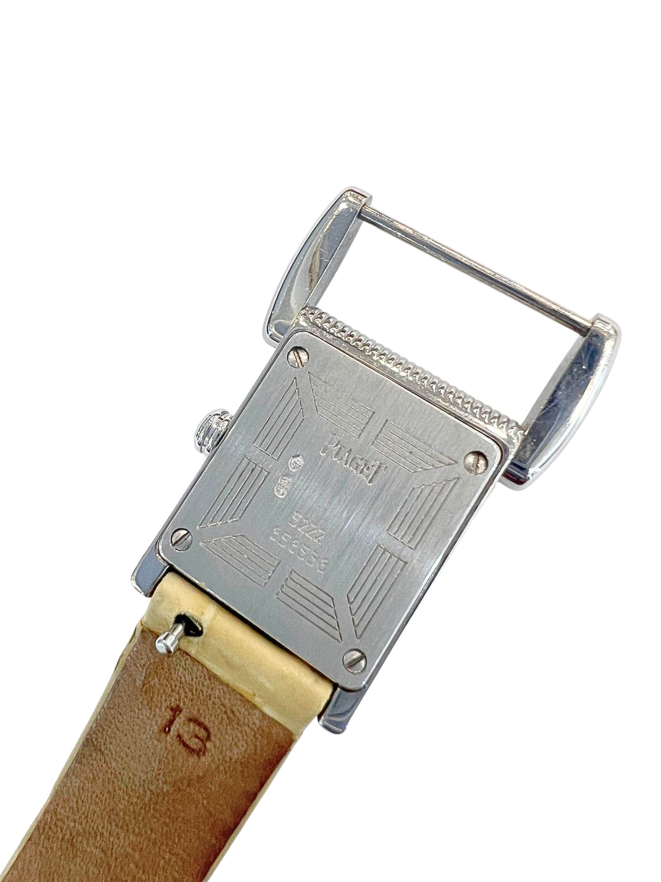Piaget Miss Protocole Diamond White Gold Quartz Watch