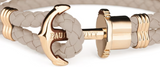 Paul Hewitt Anchor Leather Bracelet