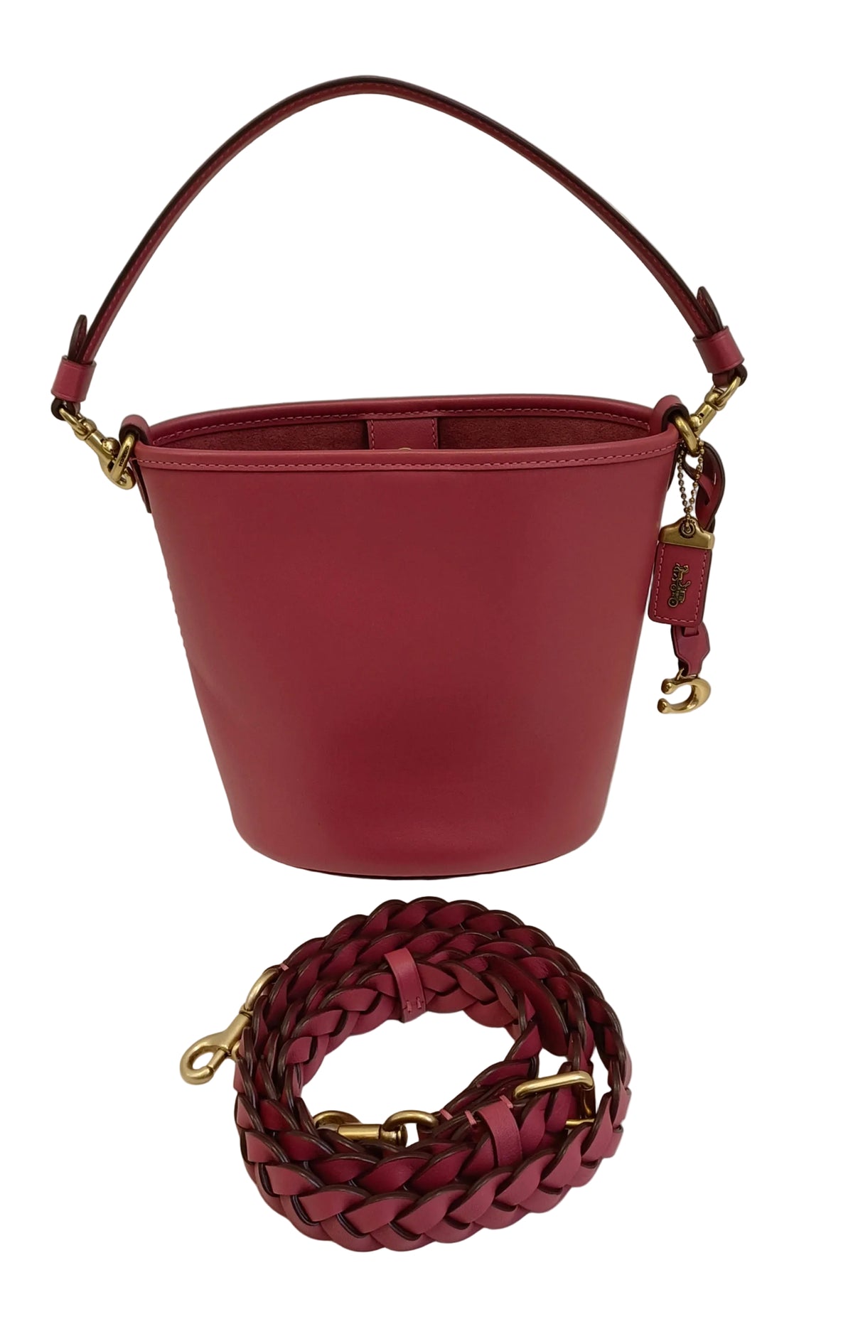 Coach Dakota Bucket Shoulder Bag-Pink Leather - 2 Way Main image