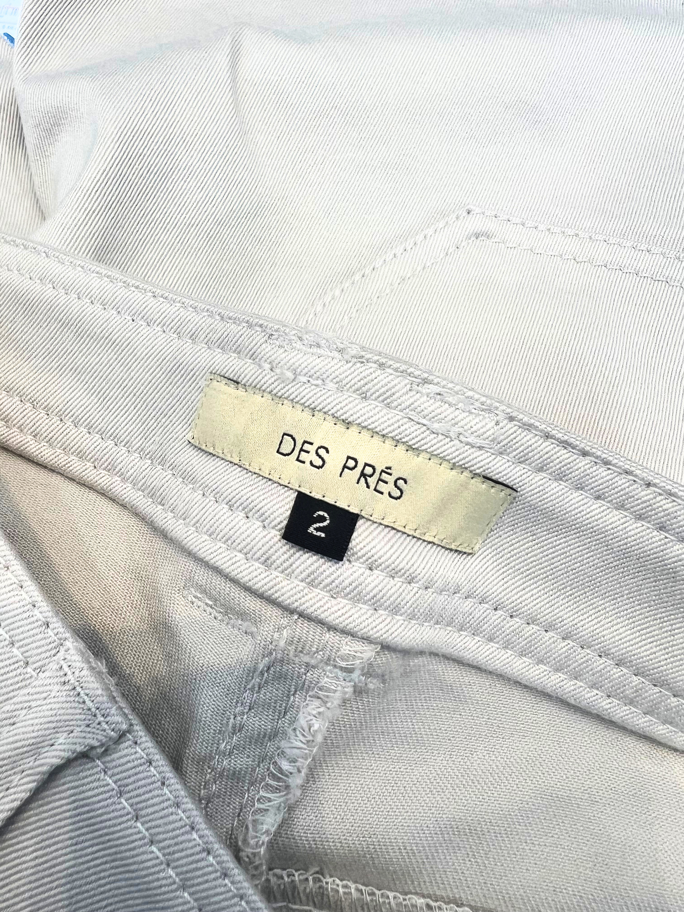 Des Pres Cotton Straight Pants