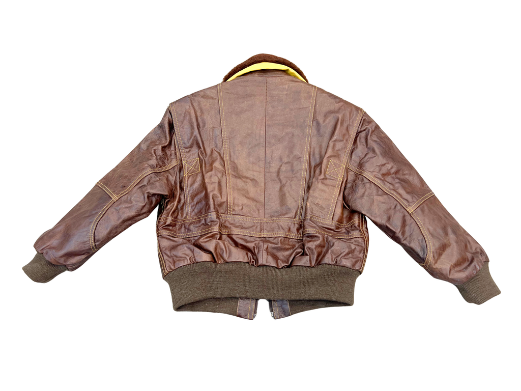 O.B.R Bomber Full Leather Jacket