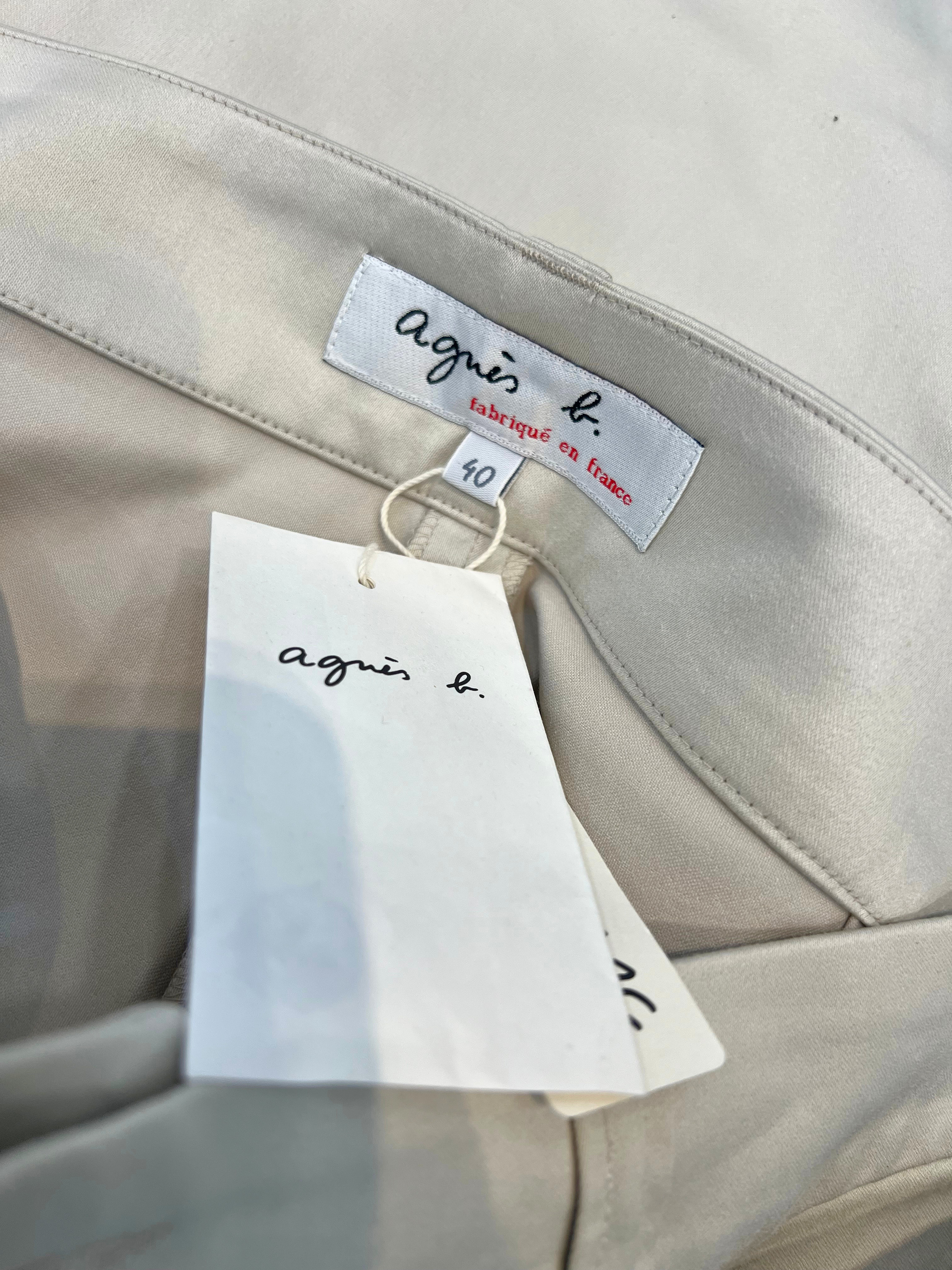 Agnis B Cotton Pants Secondary image