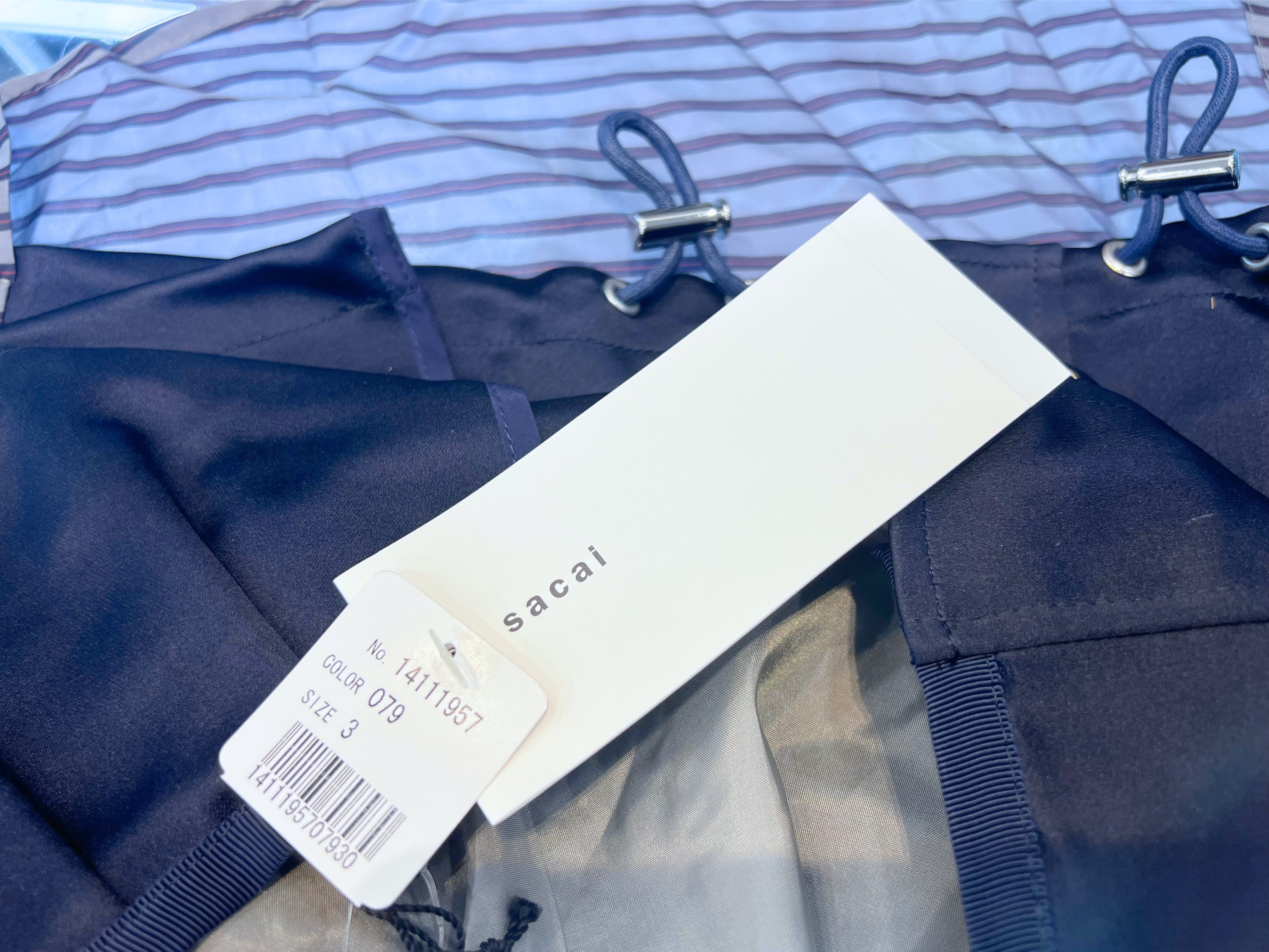 Sacai Cotton Skirt Secondary image