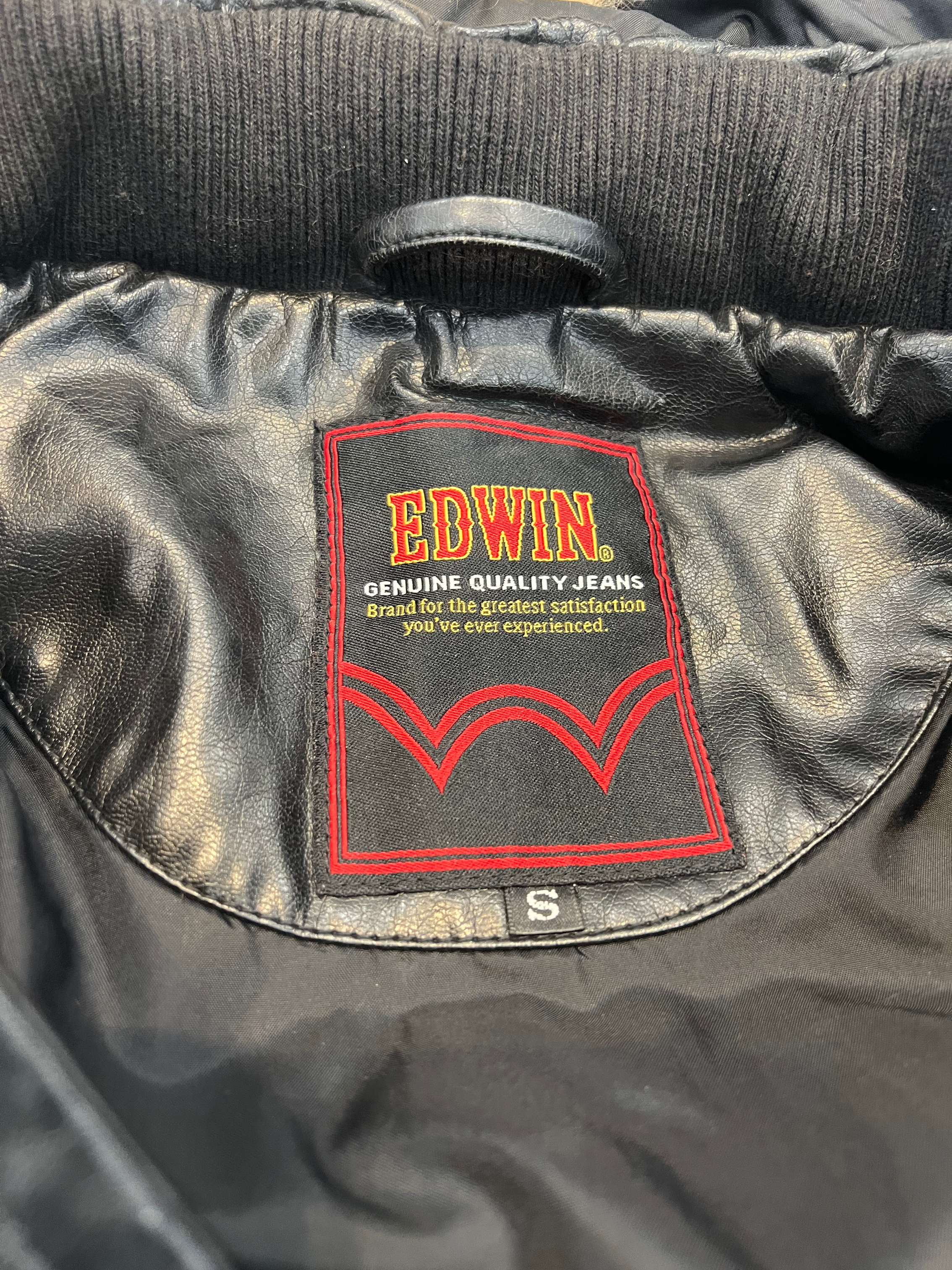Edwin Full Leather Jacket Secondary image