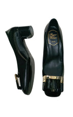 Roger Vivier Leather Heels-Size 36