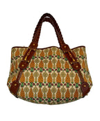 Gucci Pelham Pigna Pineapple Tote Bag-Canvas & leather