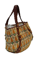 Gucci Pelham Pigna Pineapple Tote Bag-Canvas & leather