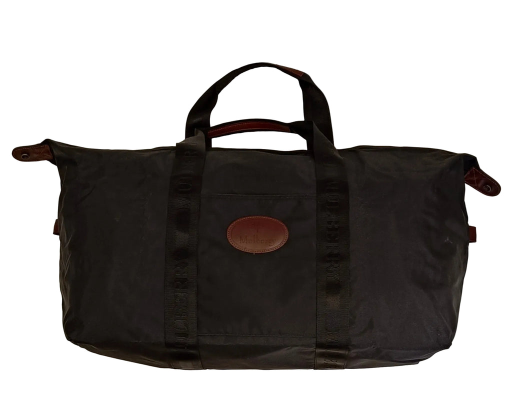 Mulberry Clipper Holdall Boston-Black