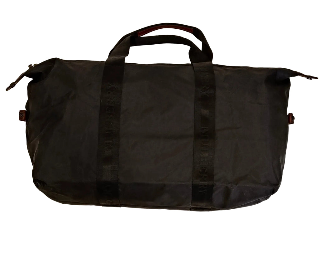 Mulberry Clipper Holdall Boston-Black