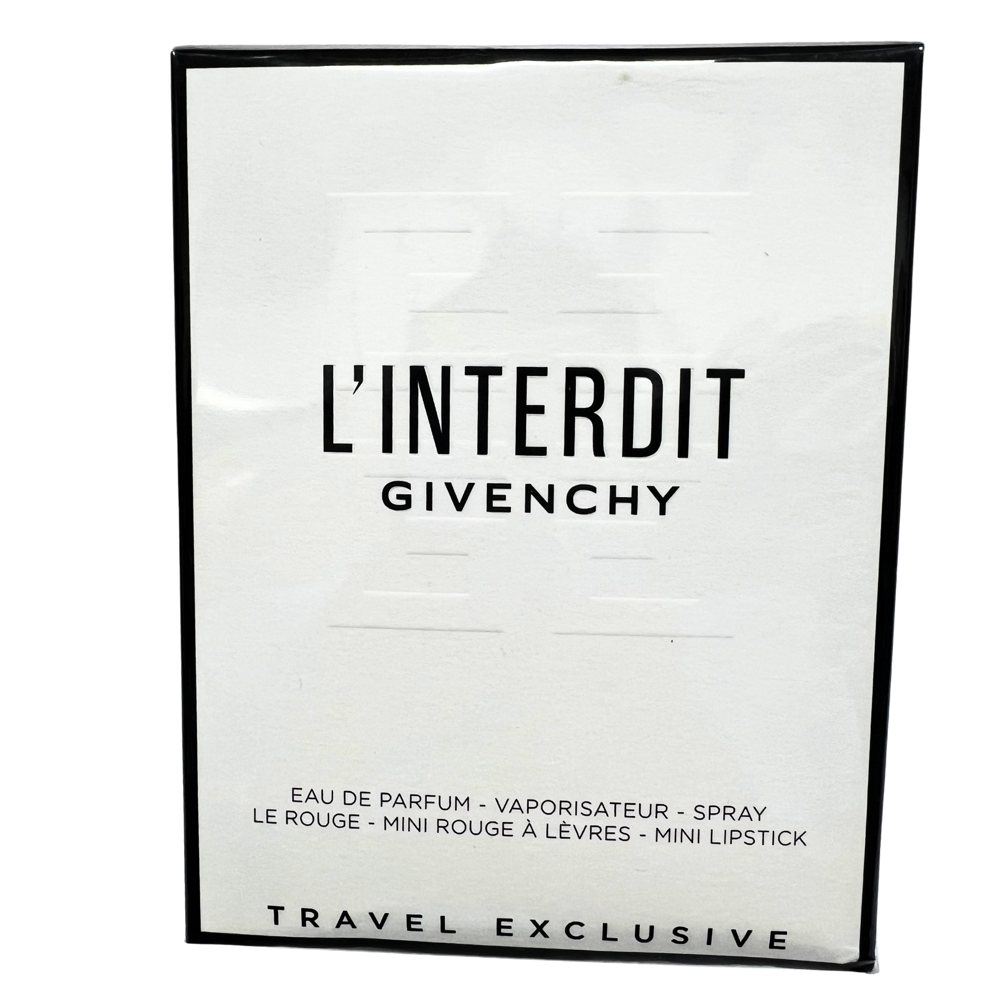 Givenchy L'Interdit Lip Stick Perfume Set 80ML