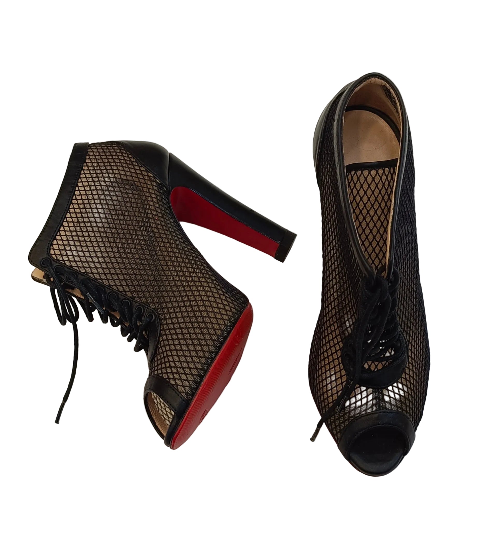 Christian Louboutin Made in italy Heels Boots-Size 36.5 Secondary image