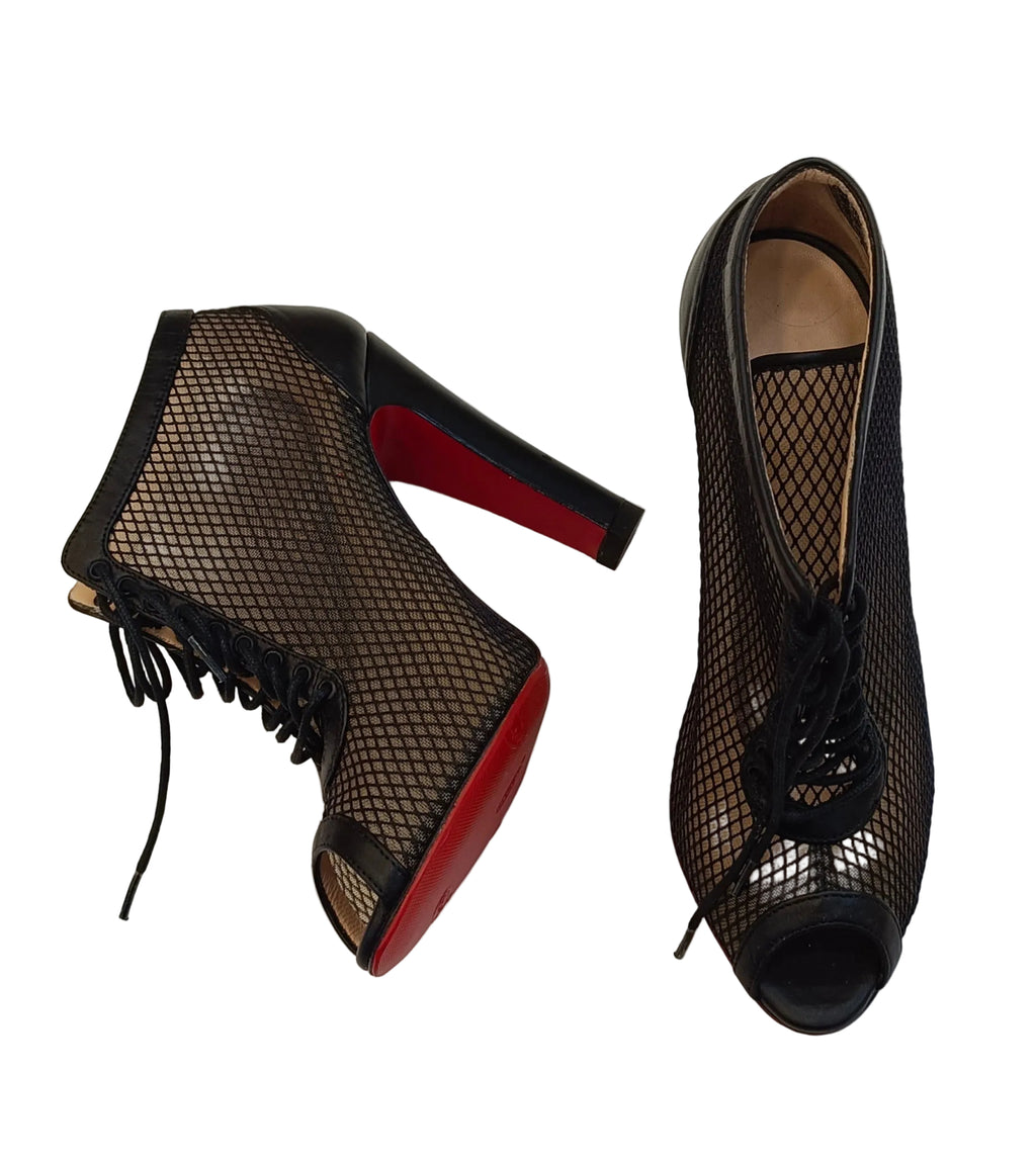 Christian Louboutin Made in italy Heels Boots-Size 36.5