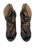 Jimmy Choo Made in italy Heels Boots-Black Size 37