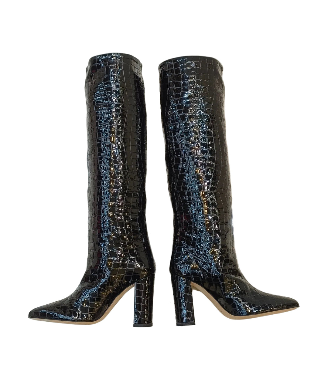 Paris Texas High Heels Boots-Black Size 36