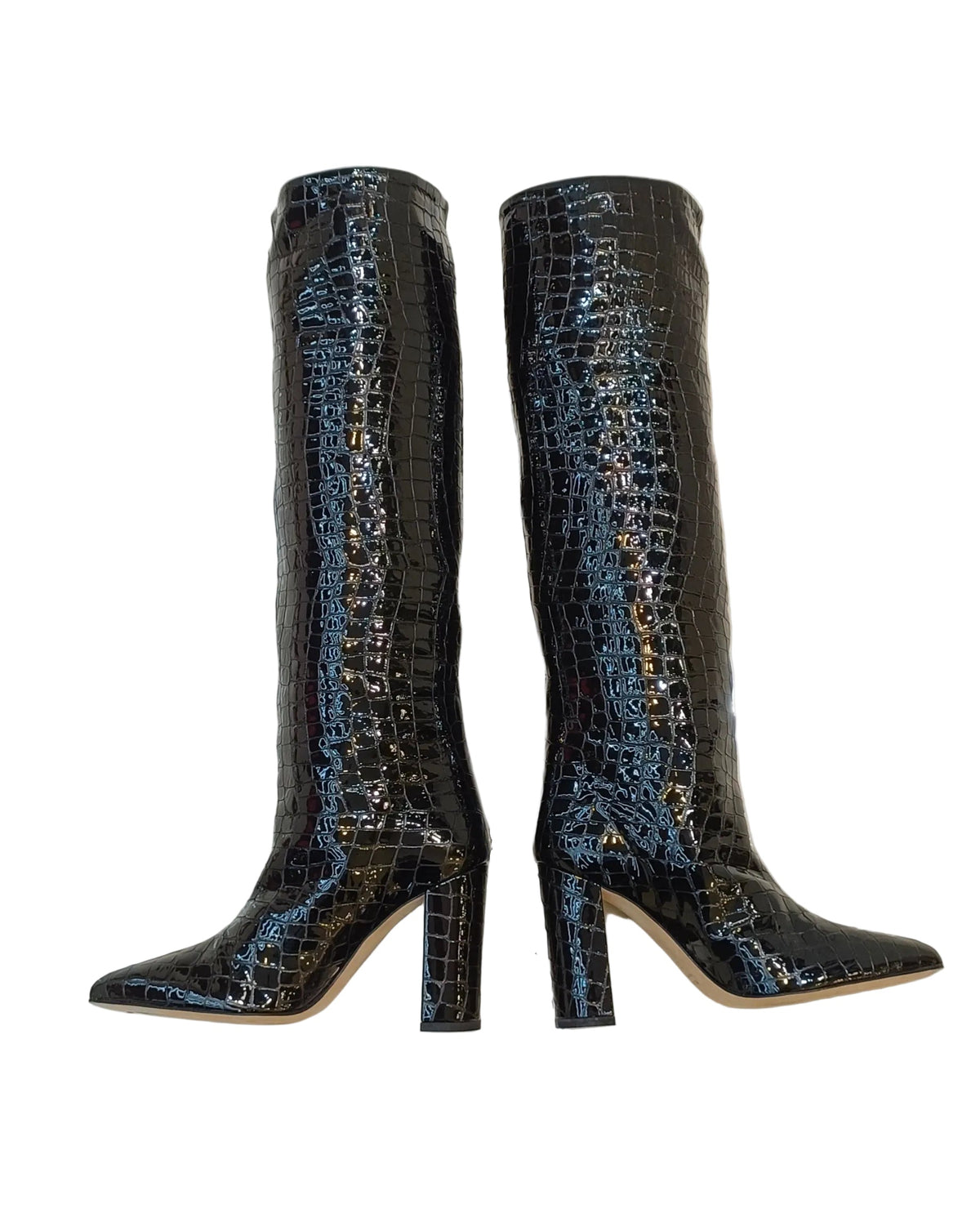 Paris Texas High Heels Boots-Black Size 36