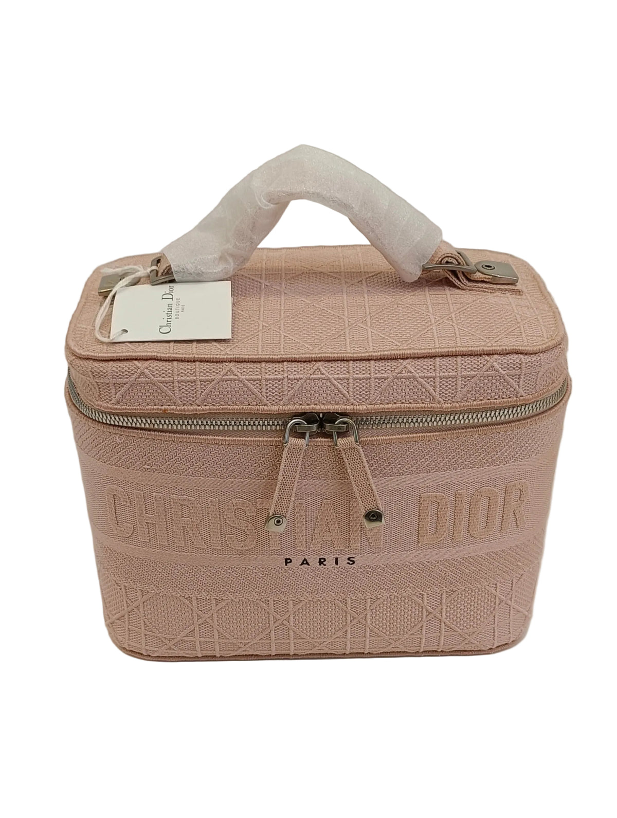 Christian Dior Travel Vanity Case-Canvas/Zip/Pink/New Main image
