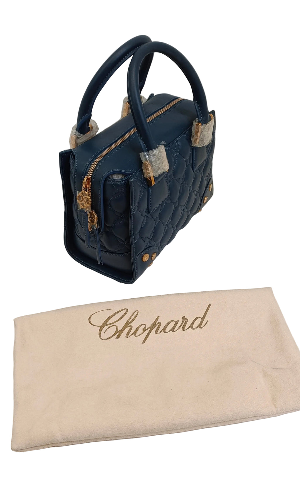 Chopard Baby Quilted Leather Tote Bag Unused