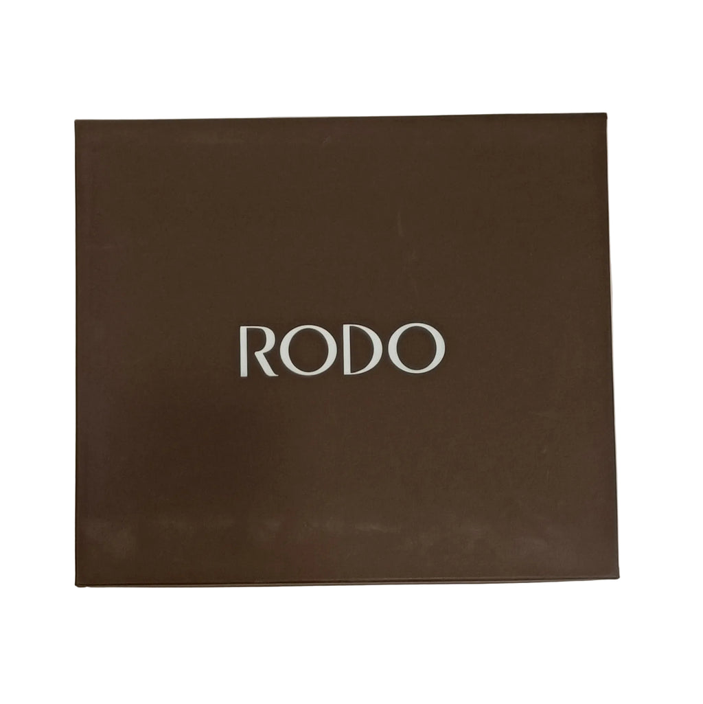 Rodo Rattan Brief Case Sling Bag-Rattan/Leather/Box-2 way