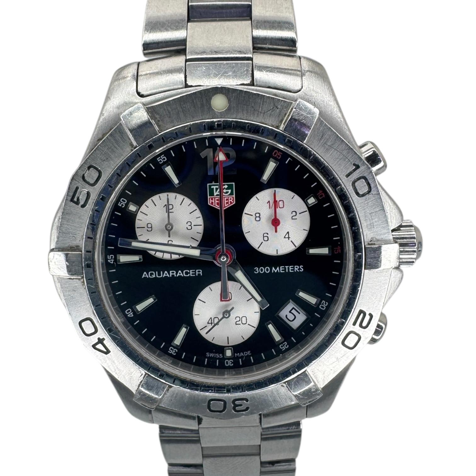 TAG Heuer Aquaracer CAF1110 41mm Stainless Steel Watch Main image