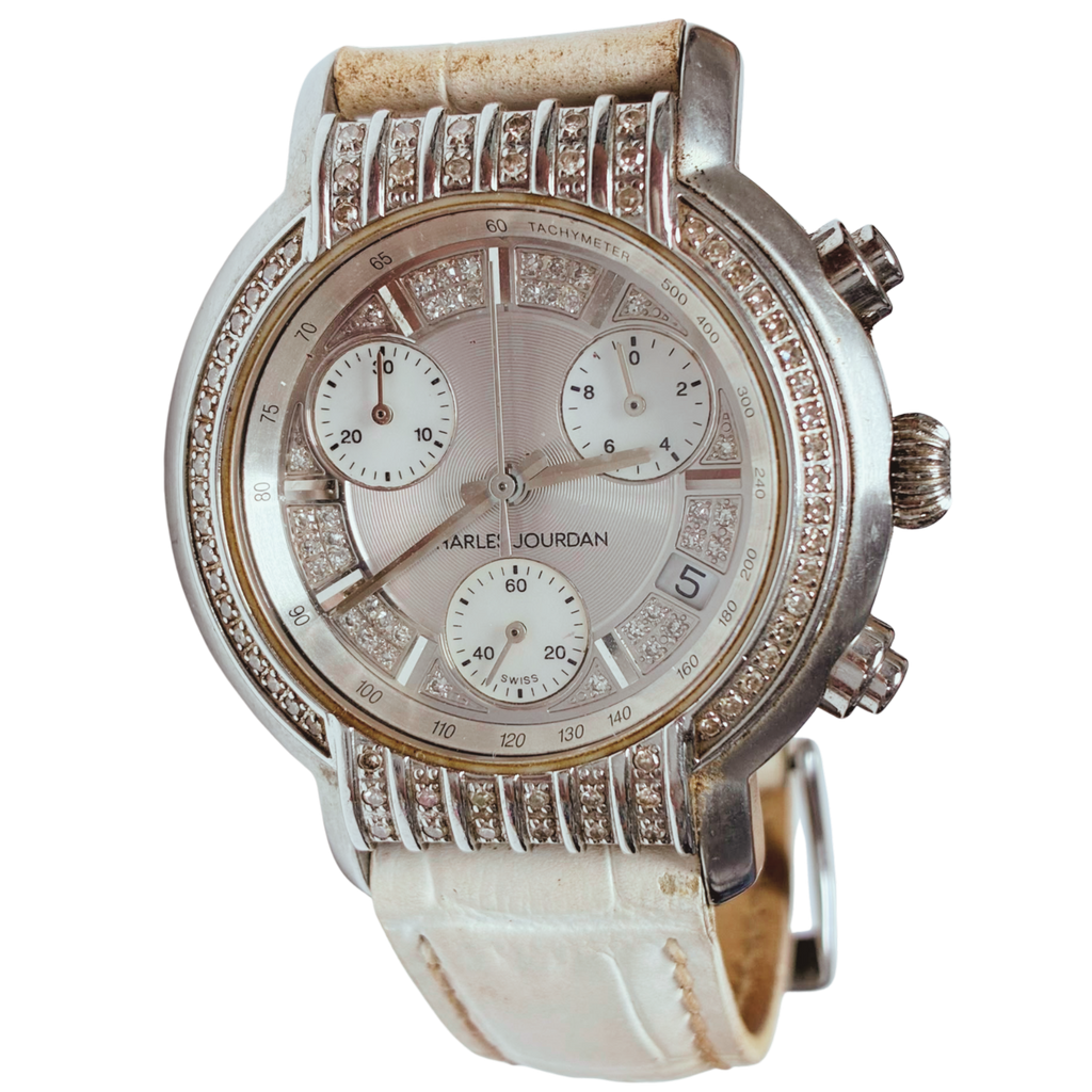 Charles Jourdan 8812 Diamond Ecstasy Chronometer Watch