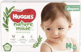 Huggies Platinum Naturemade Tape Diapers M 64 Count Pack Of 3
