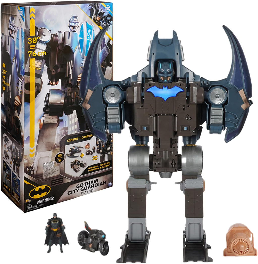 DC Comics Batman Gotham City Guardian Playset 4in1 Transformation