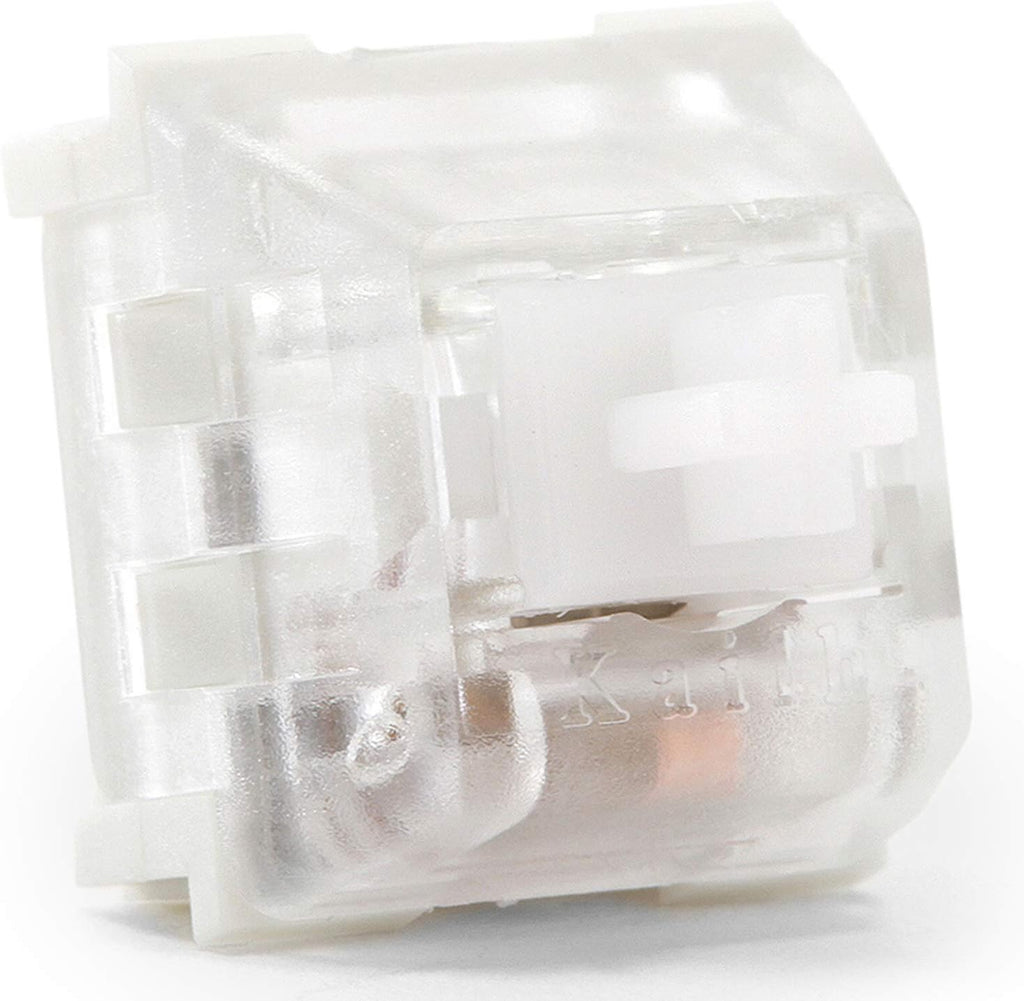 DROP Halo Clear Mechanical Keyboard Switches Plate Mounted Tactile 65g Cherry MX Style Quiet Switches By Kailh Halo Clear 110 Pcs