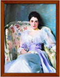 Poster Hub Lady Agnew Of Lochnaw by John Singer Sargent Famous Painting Art Decor