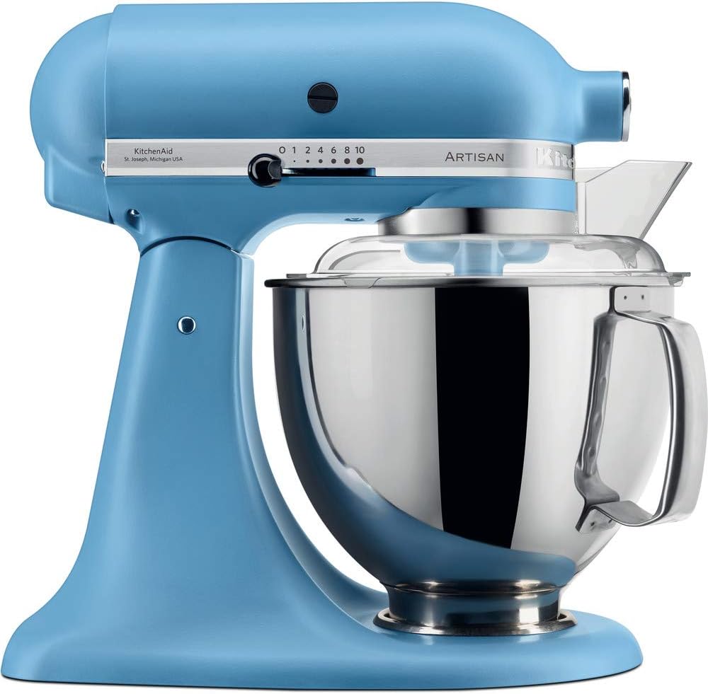 KitchenAid 5KSM175 Artisan Tilt Head Stand Mixer 4.8L Matte Velvet Blue Main image