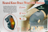 Heated Knee Brace Wrap With Massage