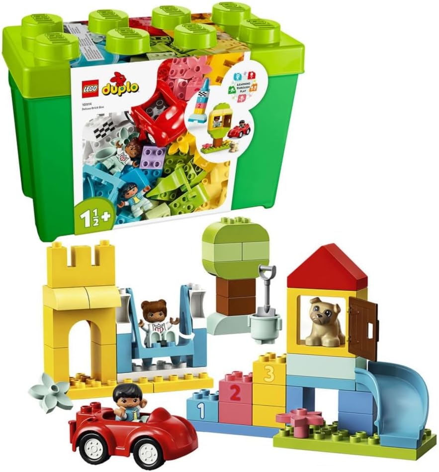 LEGO DUPLO Classic Deluxe Brick Box 10914 Starter Set With Storage Box Main image