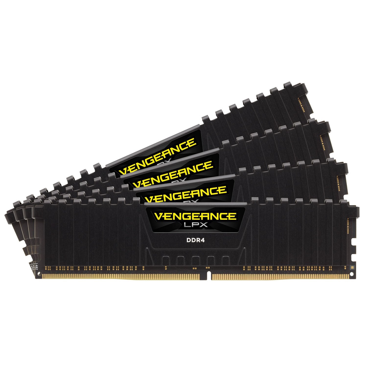 Corsair Vengeance LPX 32GB 4X8GB DDR4 DRAM 3600MHz C18 Kit Black Main image