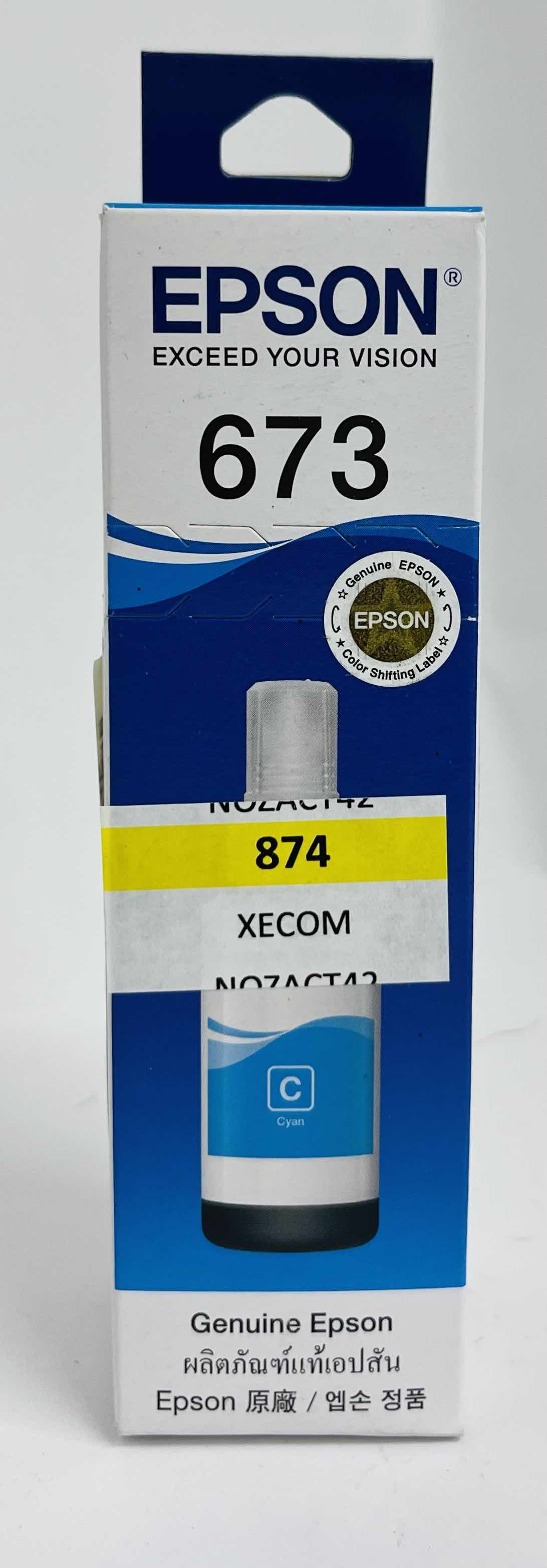 Epson C13T673200 T673 Bottle Ink Cyan 70ml Main image