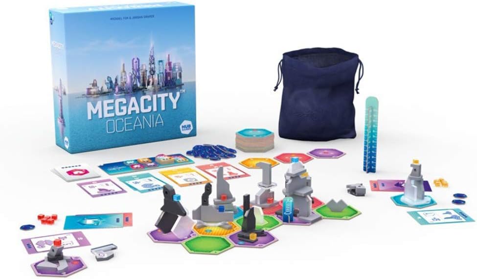 HUB Megacity Oceania Board Game Main image