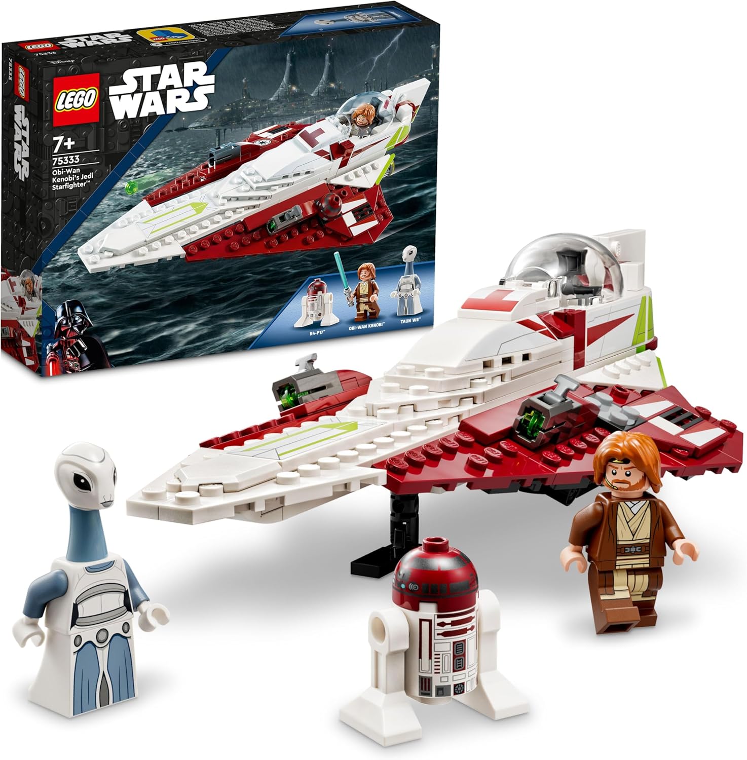 Lego 75333 Star Wars ObiWan Kenobis Jedi Starfighter Main image