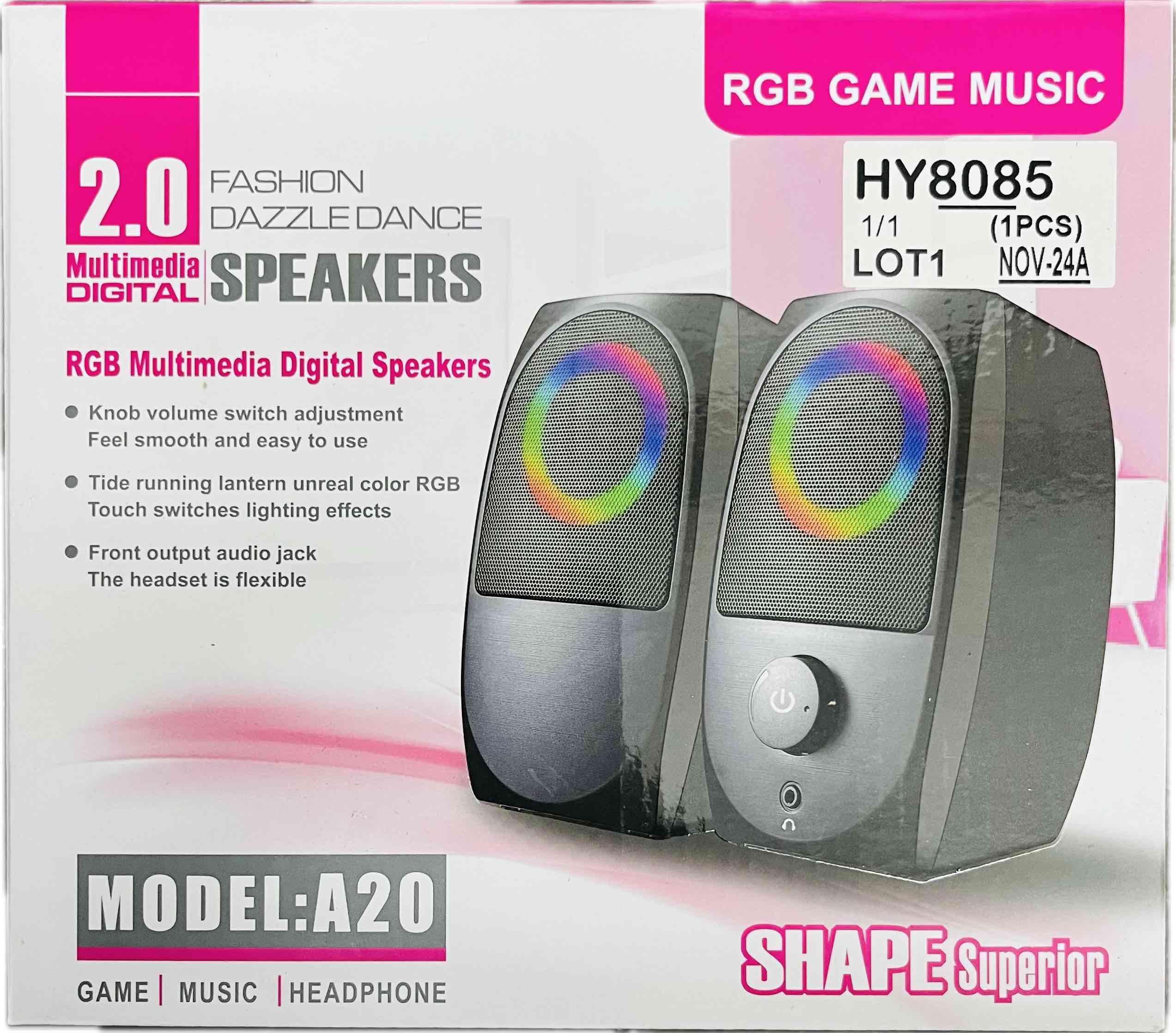 A20 USB 2.0 High Quality Portable Speaker Main image