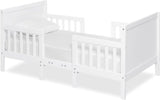 Dream On Me Hudson 3in1 Convertible Toddler Bed White