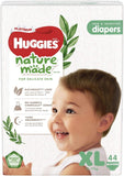 Huggies Platinum Naturemade Tape Diapers XL 44 Count